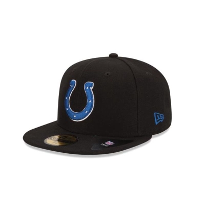 Indianapolis Colts Gorra | New Era NFL 59fifty Fitted Cap Mexico - Negros